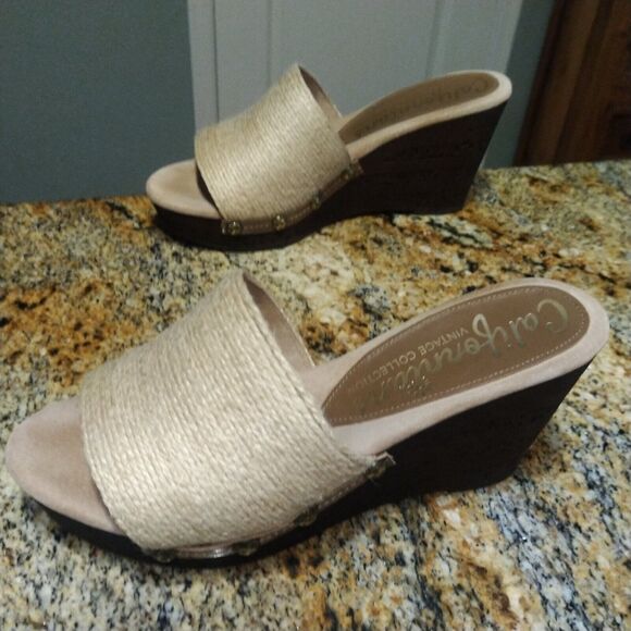 Californians Vintage Collection Women's “Angie” Jute Slip On Size 40 US 8.5-9 - Picture 4 of 12